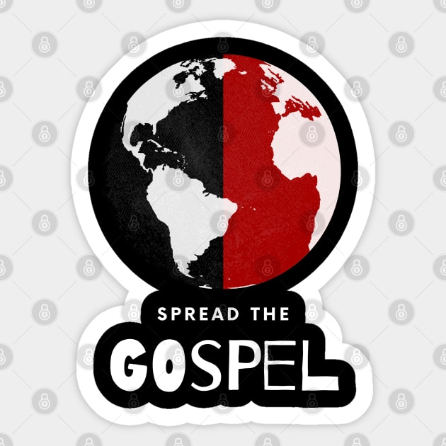 Spread the Gospel Sticker by SOCMinistries